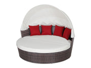 MEDINA Rattan Outdoor Day Bed Lounger Set 3PCS