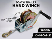 1200Lb Boat & Trailer Winch 10M (0.004m3 - 3.4kg)
