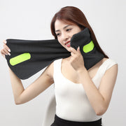 Neck Support Travel Pillow - BLACK