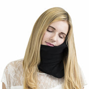 Neck Support Travel Pillow - BLACK