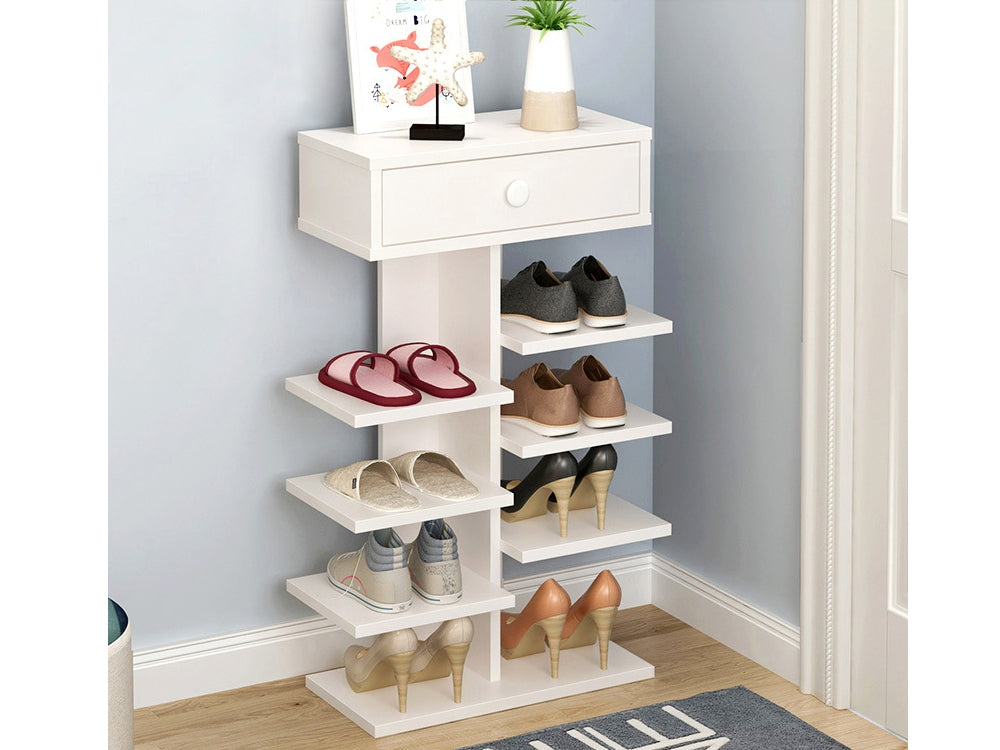 BRUNNER 5 Tier Shoe Rack Organiser Storage Shelf