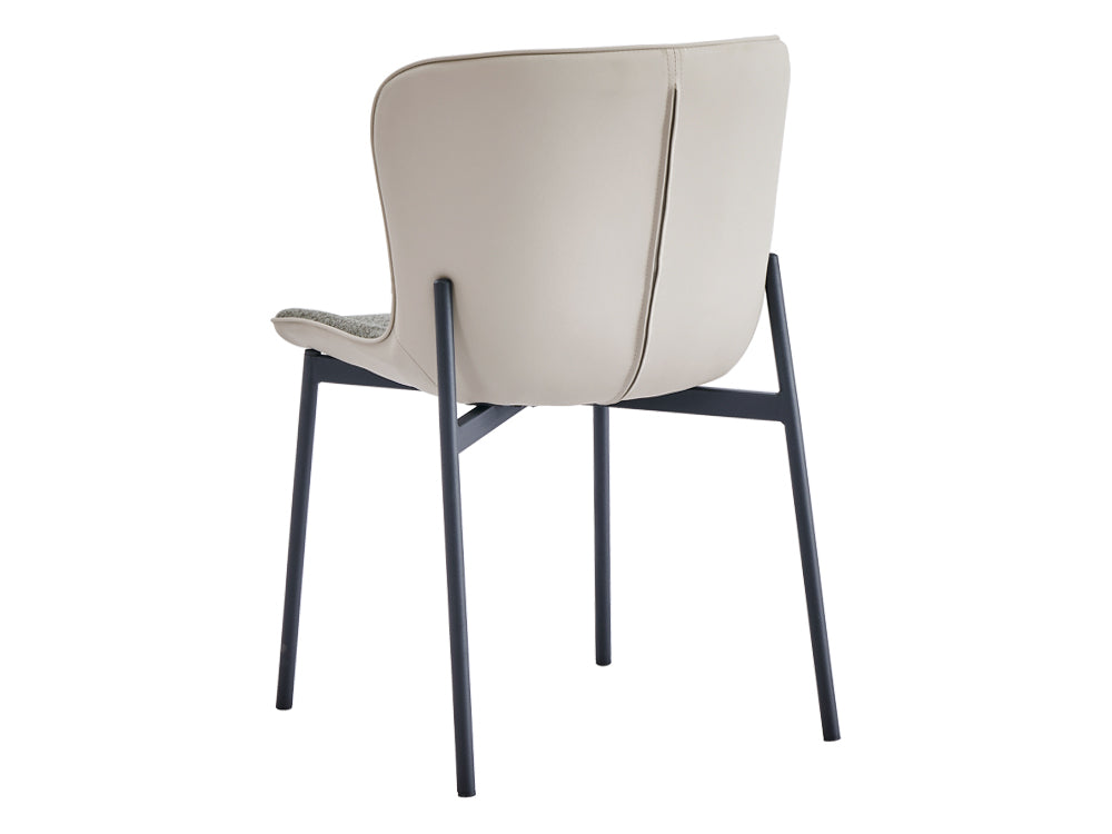 NAOMI 4PCS Dining Chair - GREY