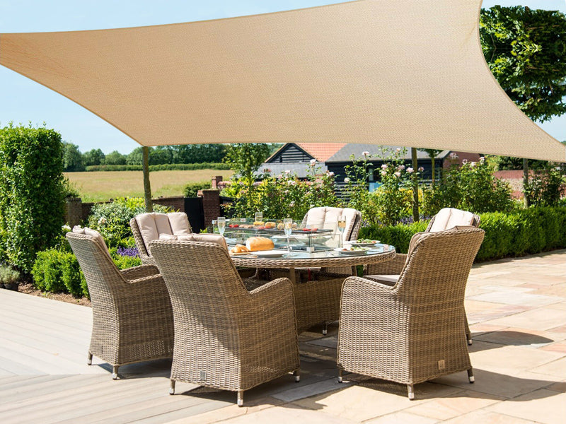 TOUGHOUT Shade Sail Square 5m x 5m - DESERT SAND