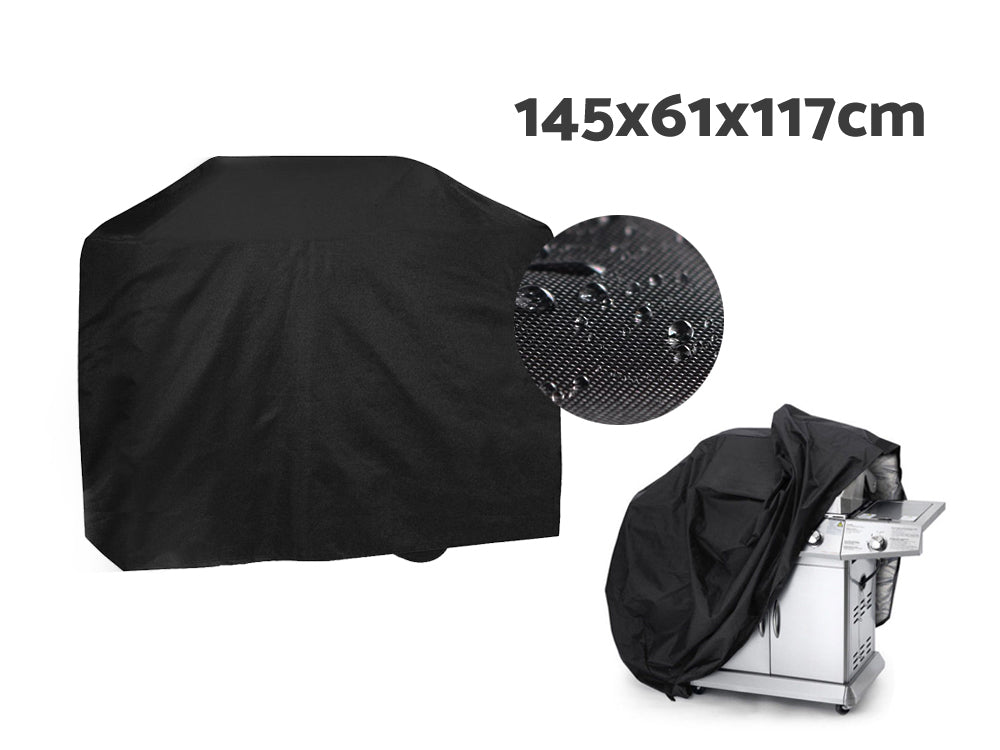 Waterproof Barbecue BBQ Grill Cover 145 x 61cm (0.001m3 - 2.5kg)