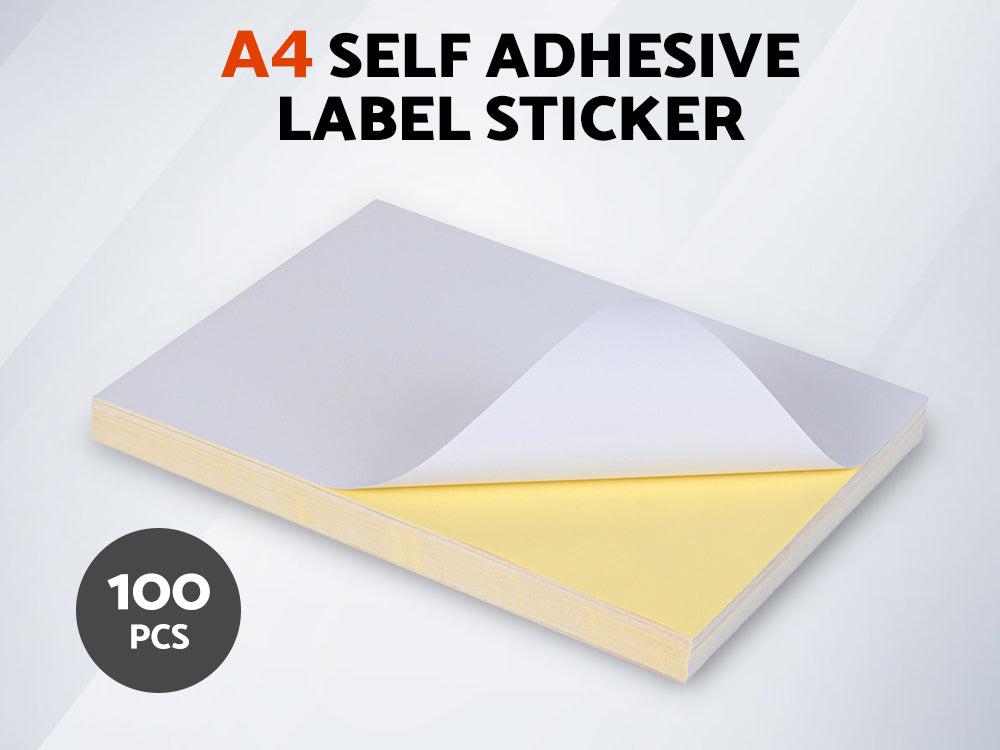 A4 White Matte Self Adhesive Sticker Paper Label 