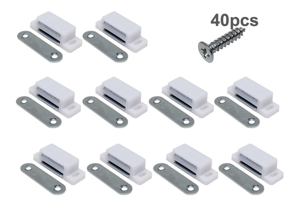 20pcs Heavy Duty Magnetic Cabinet Door Catch Strong Cupboard Door Latch