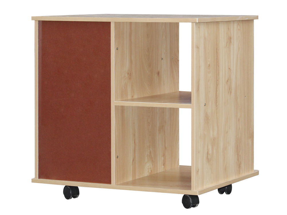 MALIGNE Storage Shelf Office Cabinet on Wheels