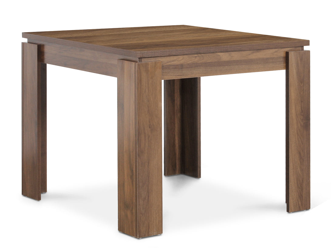 AZAR Dining Table Square 90 x 90cm - WALNUT