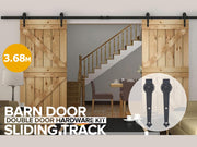 3.68M Sliding Door Barn Door Track Hardware Set