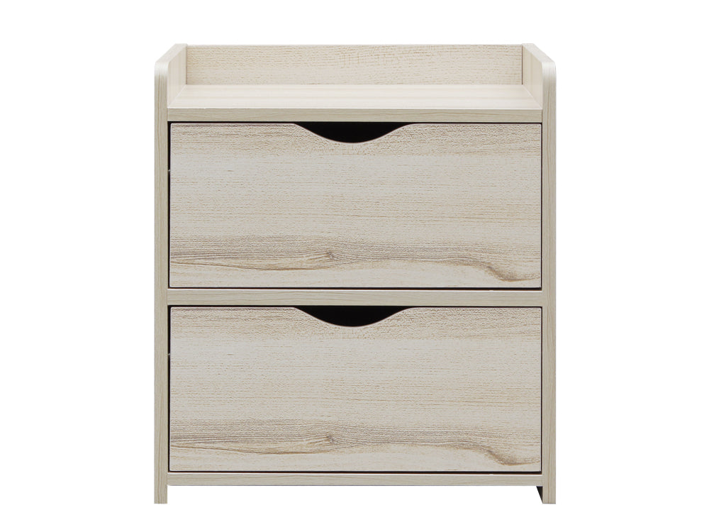 NOAH Bedside Table Nightstand - MAPLE