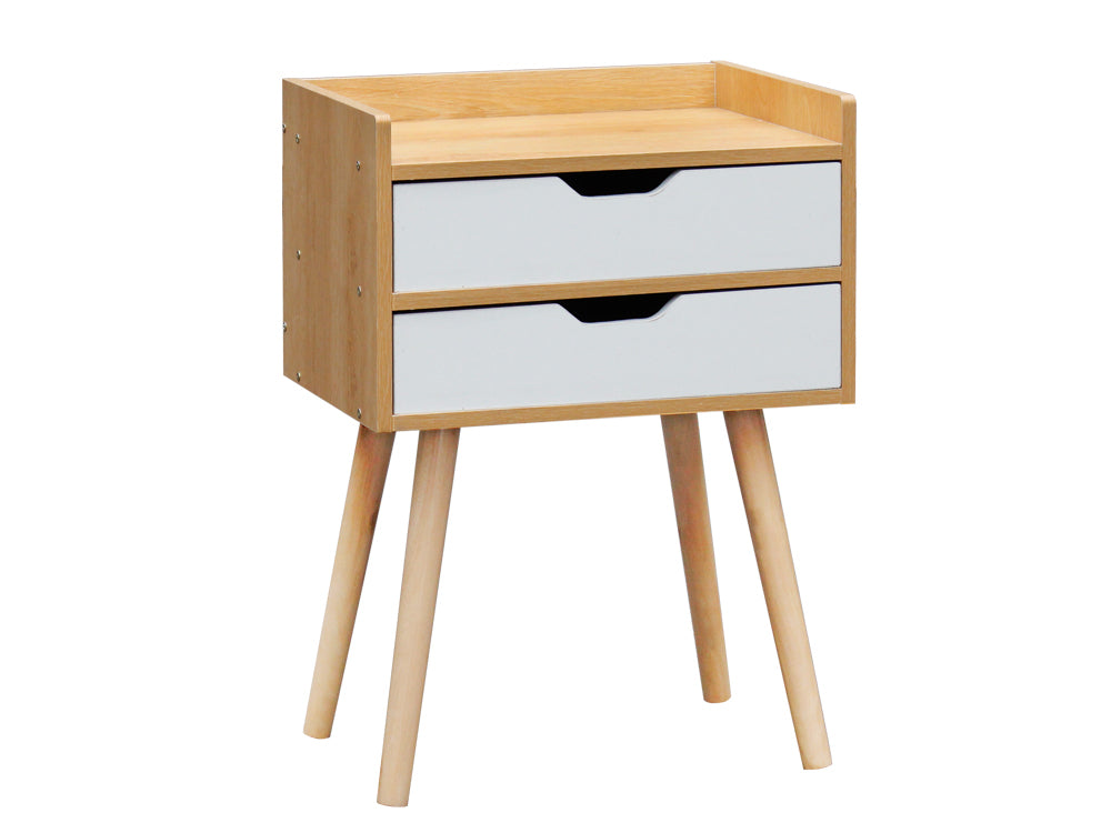 MARC Bedside Table Nightstand - OAK