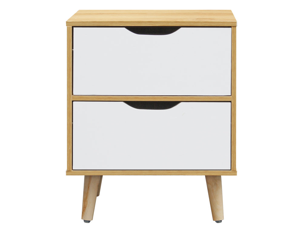 LOY Bedside Table Nightstand - MAPLE