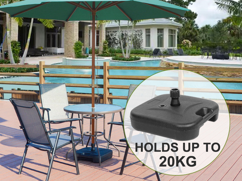 Outdoor Umbrella Cantilever Stand Water Sand Base