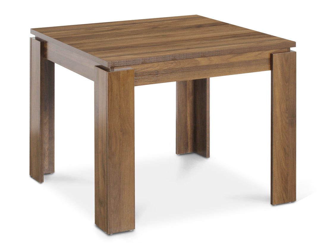 AZAR Dining Table Square 90 x 90cm - WALNUT