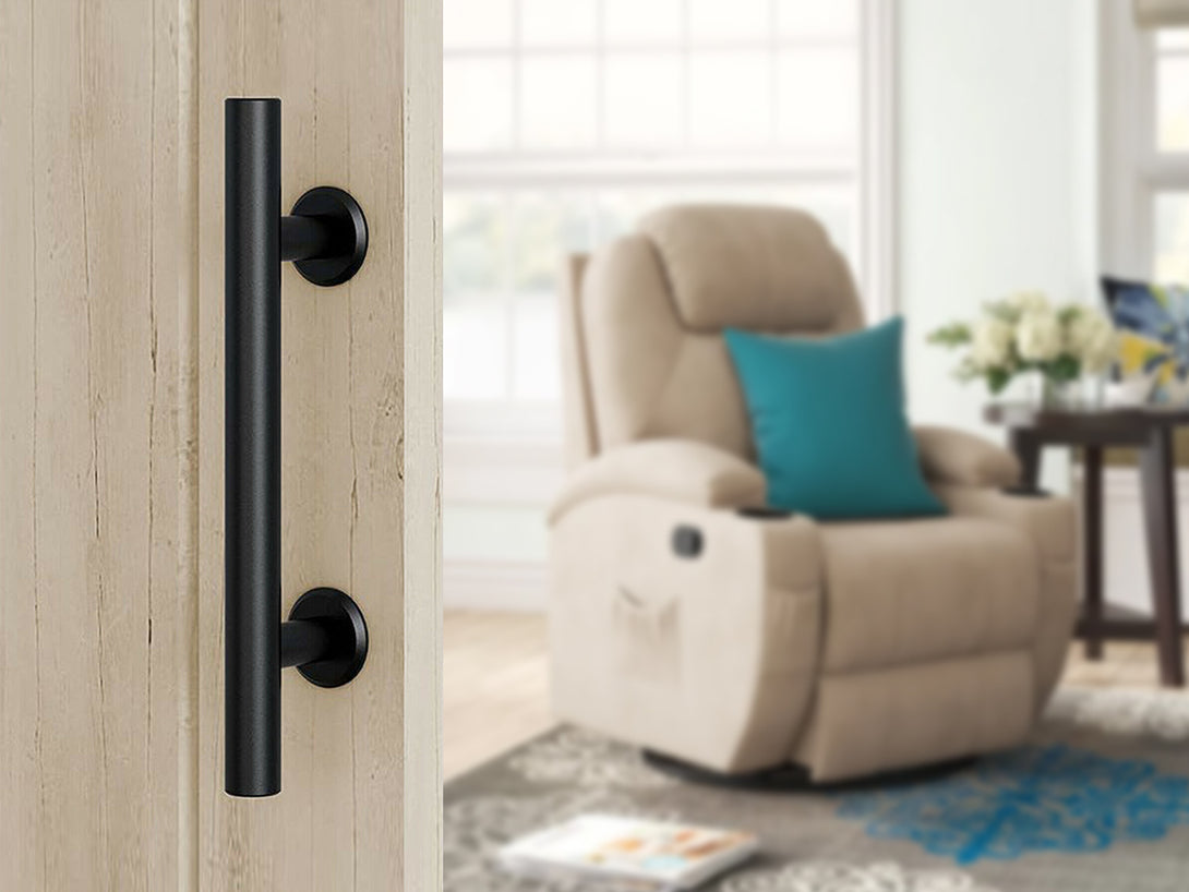 Barn Door Handle 12” - BLACK