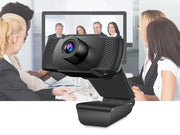 1080P HD USB Webcam with Microphone (0.001m3 - 0.11kg)