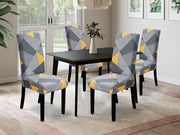 4PCS Dining Chair Cover - RHOMBUS