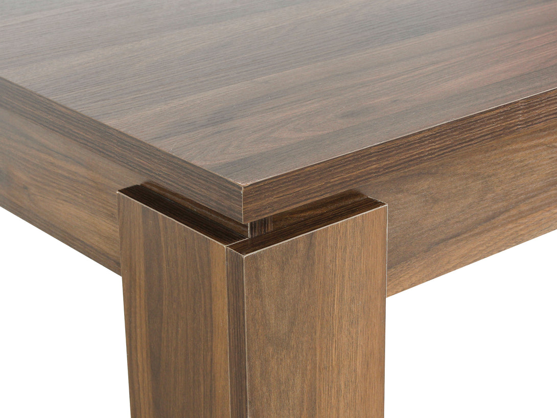 AZAR Dining Table Square 90 x 90cm - WALNUT