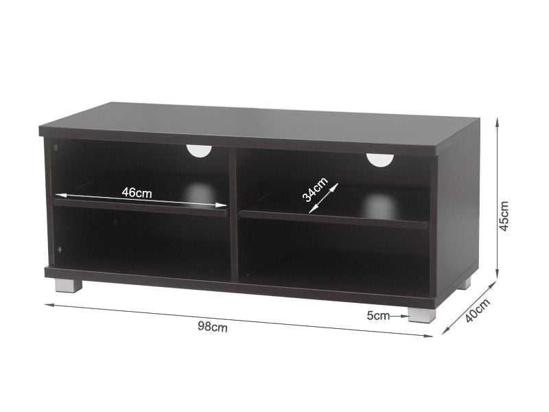 ASTORIA 1.9M Entertainment Unit - ESPRESSO