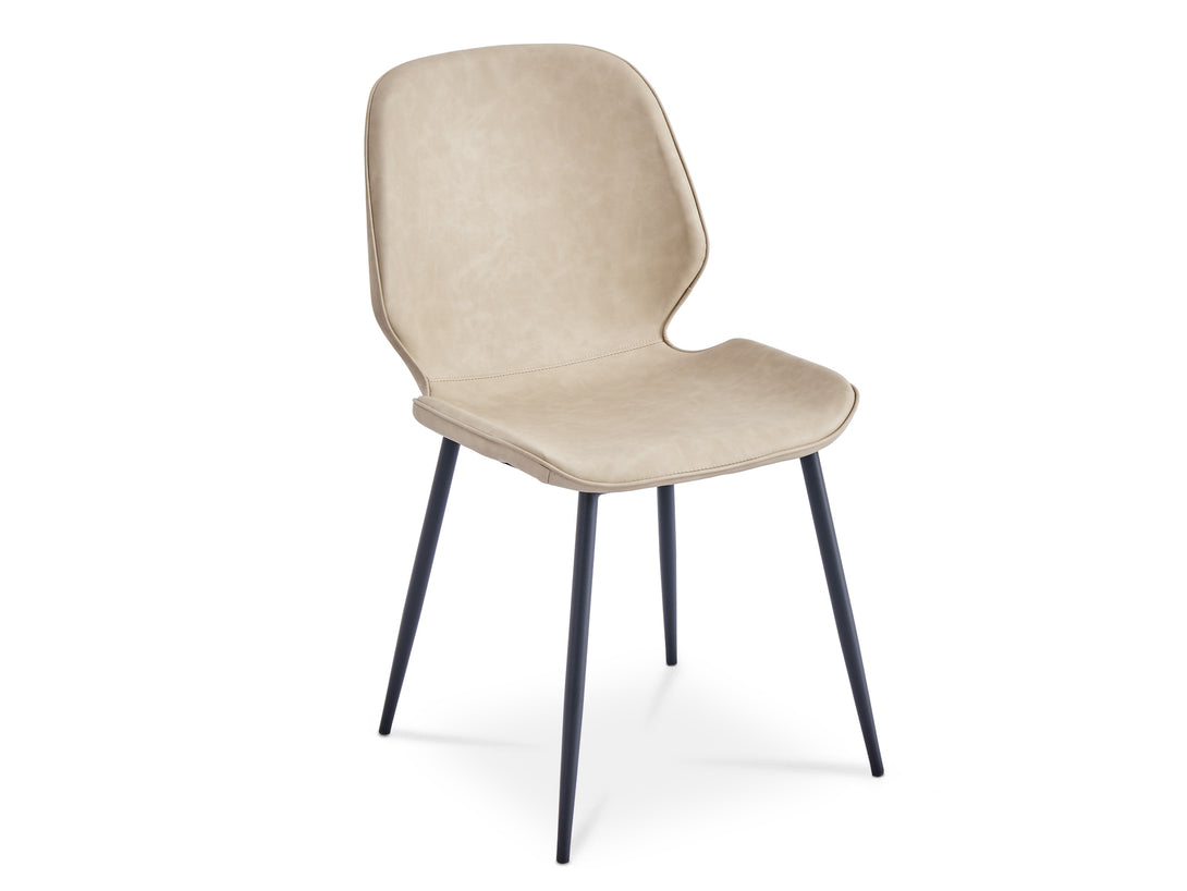 SLOANE 4PCS Dining Chair - BEIGE