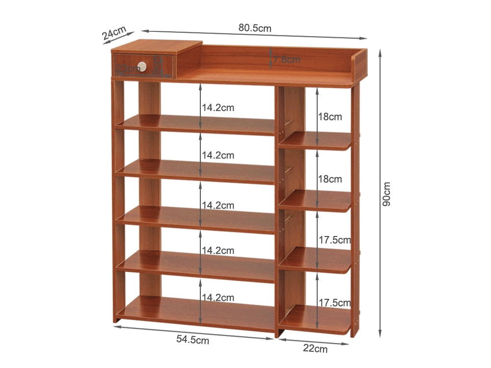 MATHESON 6 Tier Shoe Rack Shoe Storage Shelf