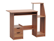 WREN 100CM Computer Desk - WALNUT