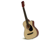 38" Acoustic Guitar Beige