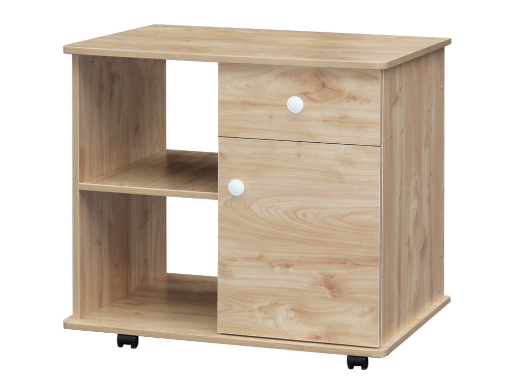 MALIGNE Storage Shelf Office Cabinet on Wheels