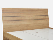 XOAN King Wooden Bed Frame - OAK
