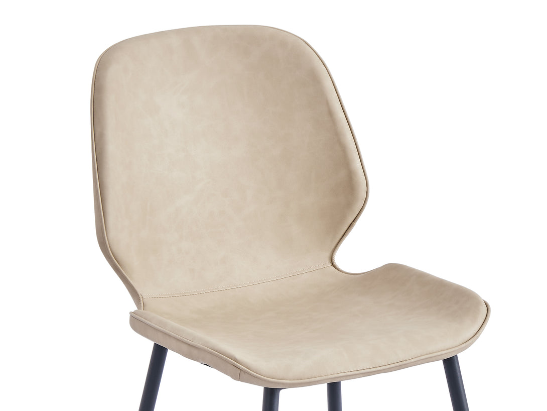 SLOANE 4PCS Dining Chair - BEIGE