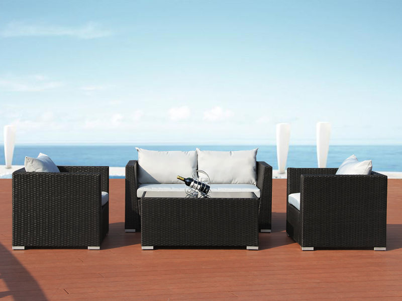 MOOREA Rattan Outdoor Sofa Set 4PCS