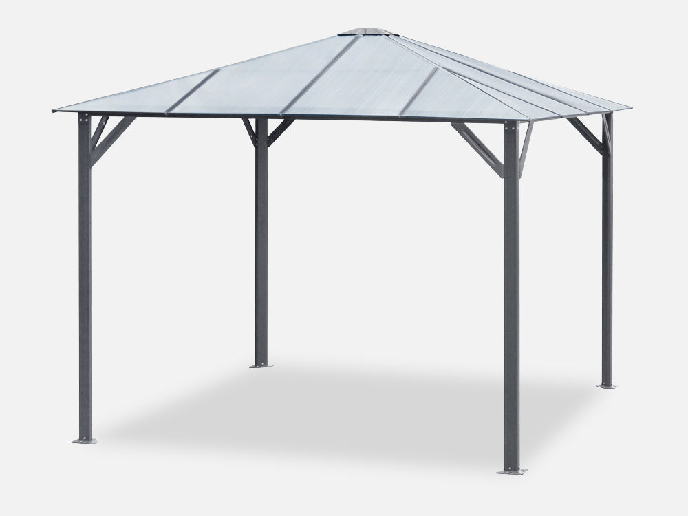 Patio Gazebo Aluminium Hardtop Gazebo 3x3M