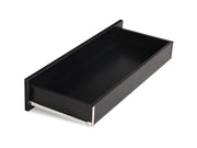 GUIER High Gloss Sideboard Buffet Table - BLACK
