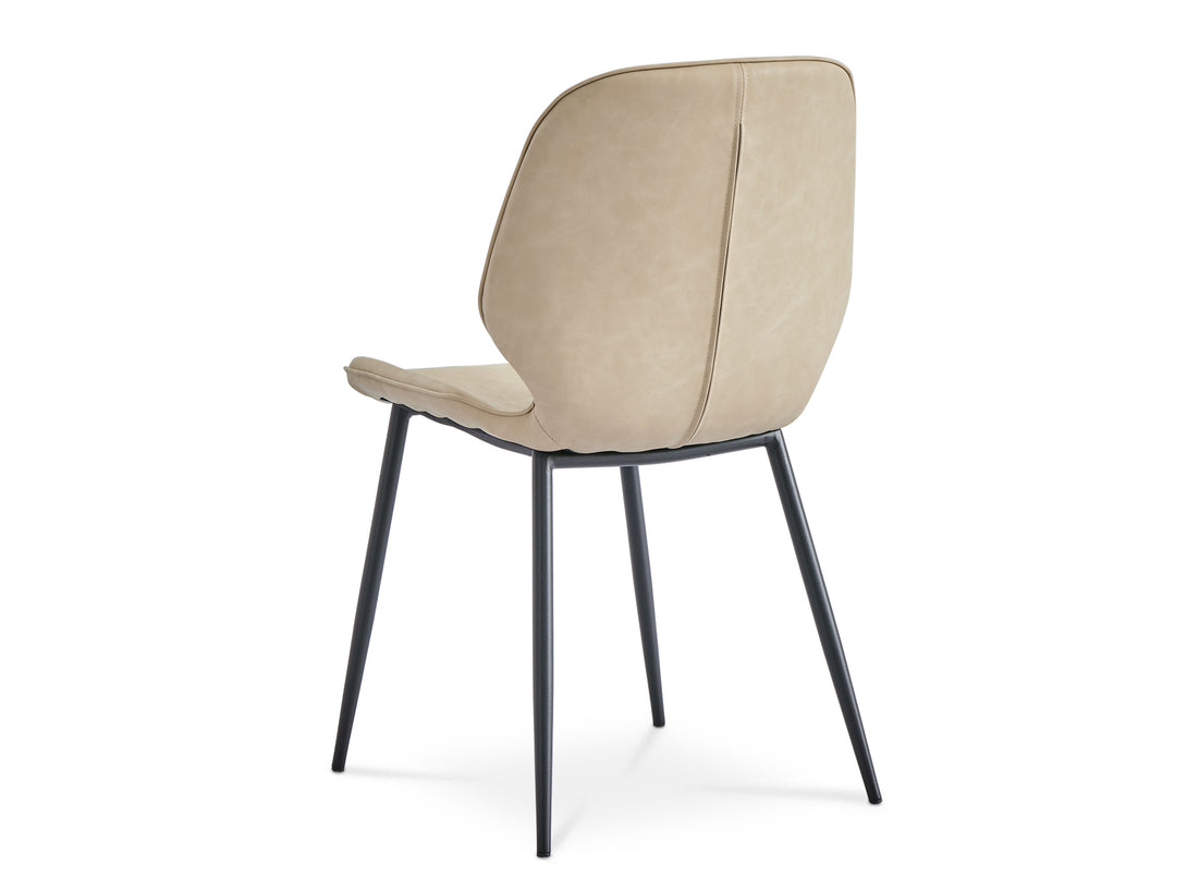 SLOANE 4PCS Dining Chair - BEIGE