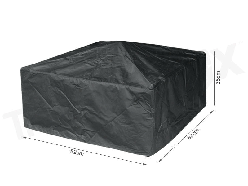 Waterproof Outdoor Furniture Fire Pit Cover Square 82x82cm