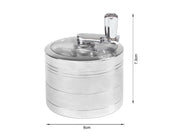 Tobacco Herb Spice Mill Grinder - SILVER