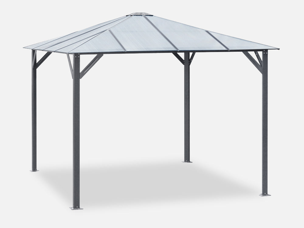 Patio Gazebo Aluminium Hardtop Gazebo 3x3M