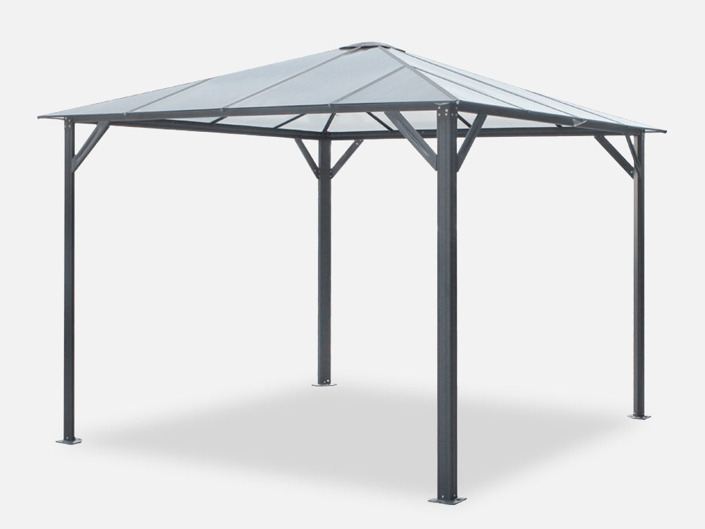 Patio Gazebo Aluminium Hardtop Gazebo 3x3M