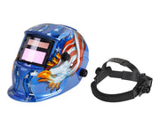 Solar Auto Darkening Welding Helmet - BLUE