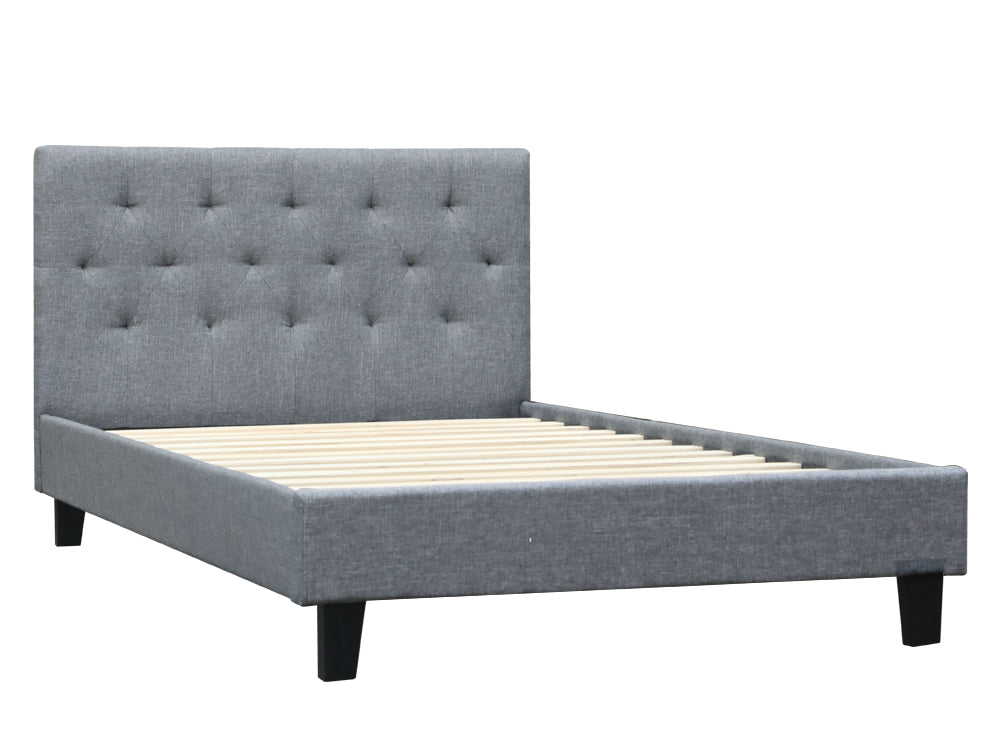 BLANE King Single Bed Frame - GREY