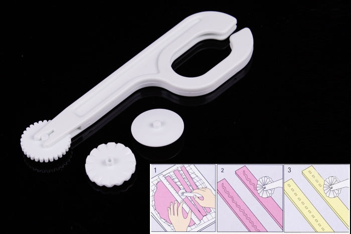 4PCS FONDANT CUTTER & EMBOSSER