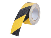 5cm x 10m Safety Warning Anti Slip Tape - BLACK & YELLOW