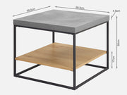CLIFFORD Square Coffee Table Side Table