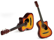 Acoustic Guitar Orange 38"