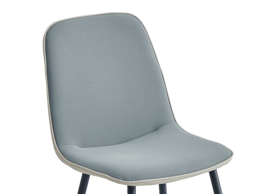 CALLIE 4PCS Dining Chair - LIGHT GREY