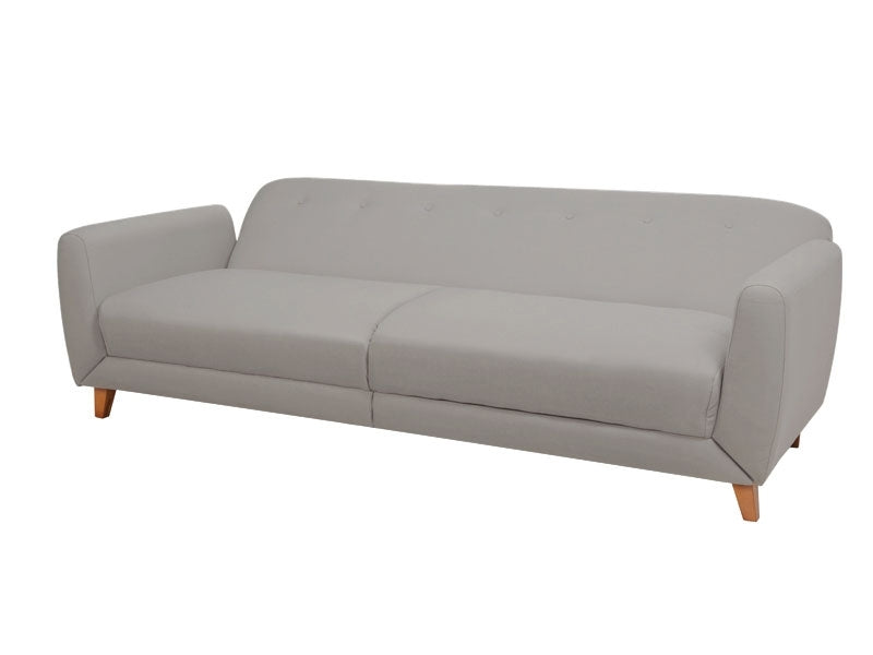 MUNICH 3 Seater Sofa Bed LIGHT GREY