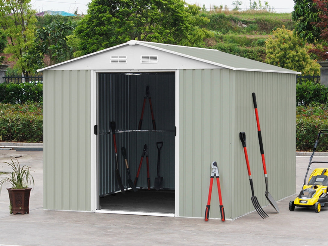 Garden Shed 3M x 2.6M x 2.1M BEIGE