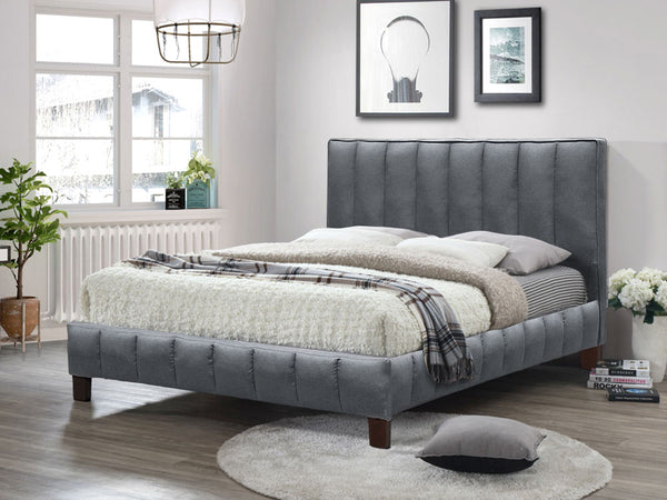 EIGER Queen Bed Frame - DARK GREY