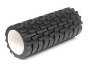 Gym Foam Roller with Trigger Point - BLACK