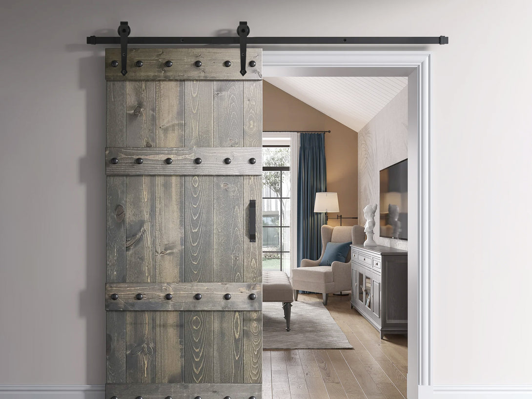 1.6M Sliding Door Barn Door Hardware Set